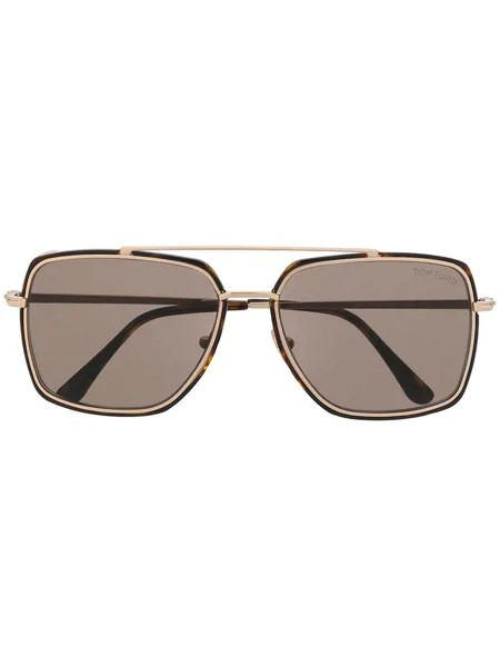 TOM FORD Eyewear солнцезащитные очки-авиаторы FT0750