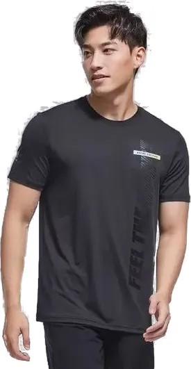 Футболка мужская KELME T-Shirt черная 2XL