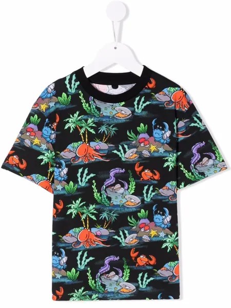Stella McCartney Kids футболка с принтом