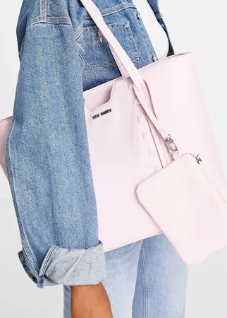 Розовая сумка-тоут Steve Madden-Розовый цвет