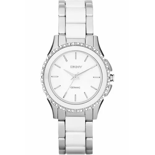 Наручные часы DKNY, серебряный, белый