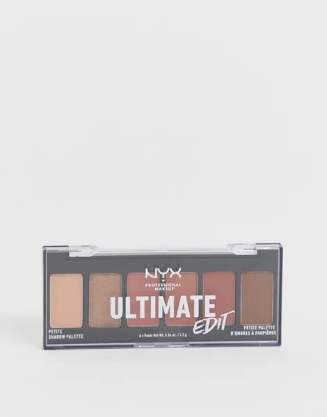 Палетка теней для век NYX Professional Makeup UltimateEdit - Warm Neutrals-Мульти