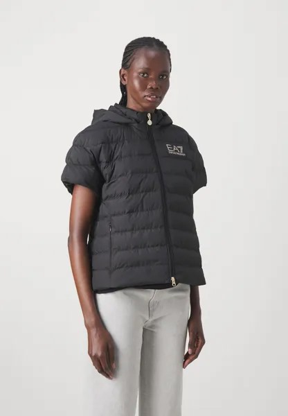 Межсезонная куртка EA7 Emporio Armani, черный