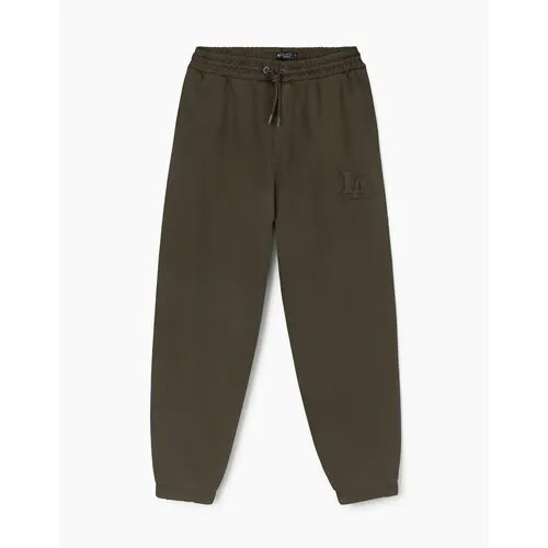 Брюки спортивные Gloria Jeans GJ BLACK, размер XXL/182 (56), хаки