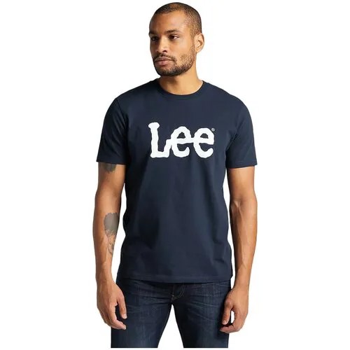 Футболка Lee, размер M, синий