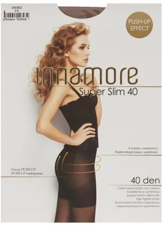 Колготки Innamore Super Slim 40 den, размер 2-S, daino (коричневый)