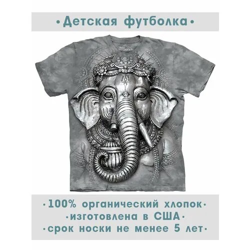 Футболка The Mountain, размер M-Y, серый