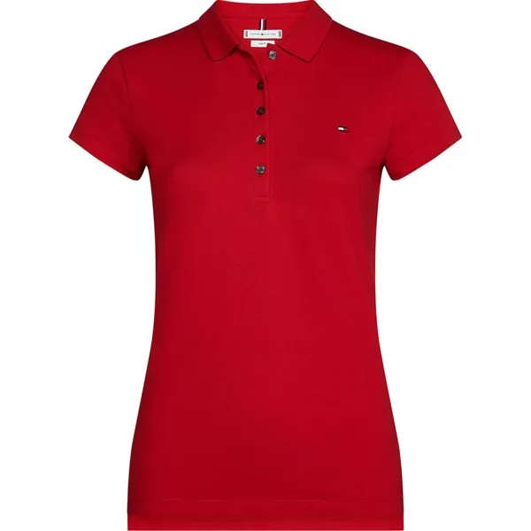 Поло с коротким рукавом Tommy Hilfiger Heritage Slim, красный
