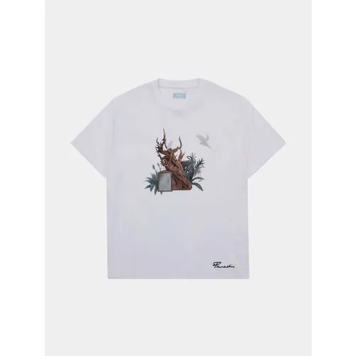 Футболка 3.PARADIS SS T-Shirt Old Tree, размер S, белый