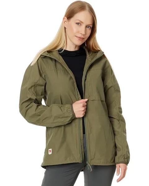 Куртка Fjällräven High Coast Wind, зеленый