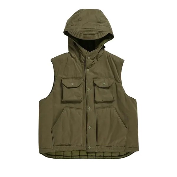 Жилет Engineered Garments Field Vest, зеленый