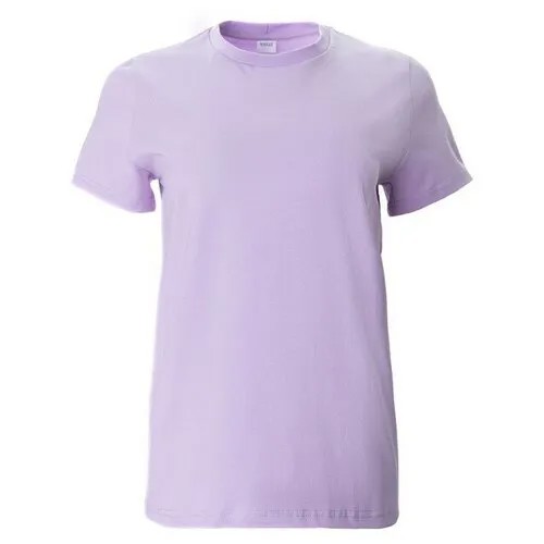 Футболка Minaku, хлопок, однотонная, размер 54/3XL, фиолетовый