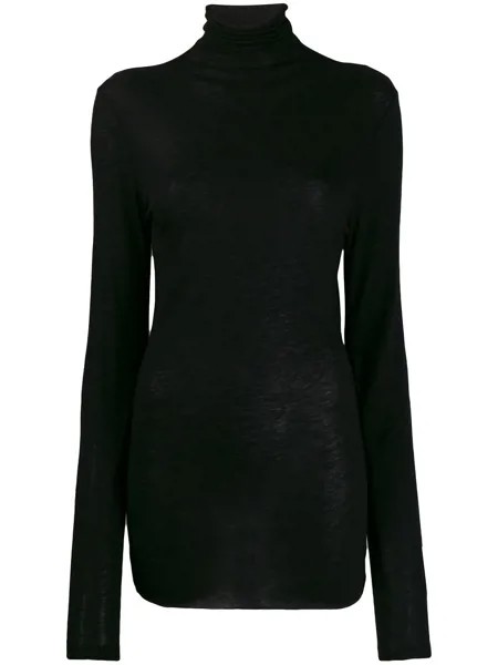 Ann Demeulemeester джемпер кроя слим с высоким воротником