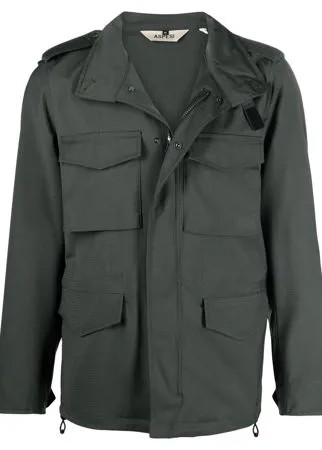 Aspesi легкая куртка с карманами и капюшоном