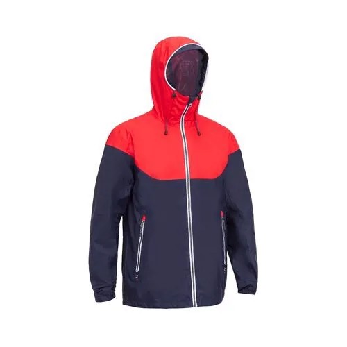Куртка мужская SAILING 100, размер: S, цвет: Асфальтово-Синий/Рубиновый TRIBORD Х Decathlon