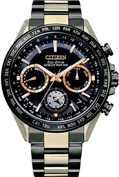 Японские наручные  мужские часы Citizen CC4016-75E. Коллекция Satellite Wave GPS