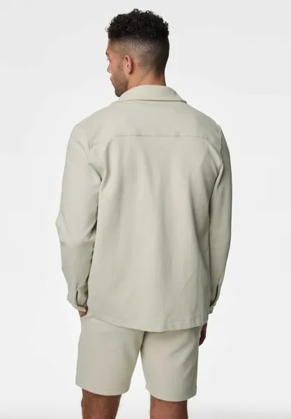 Легкая куртка Rich Textured Marks & Spencer, камень