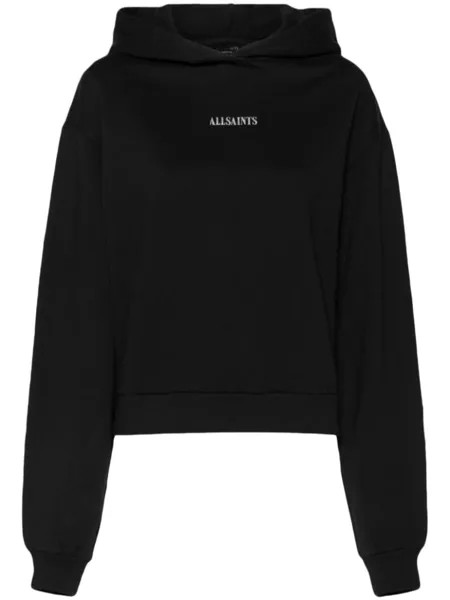 AllSaints худи Fortuna из органического хлопка, черный