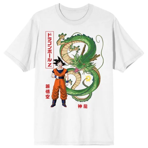 Футболка с коротким рукавом BIOWORLD Dragon Ball Z, белый