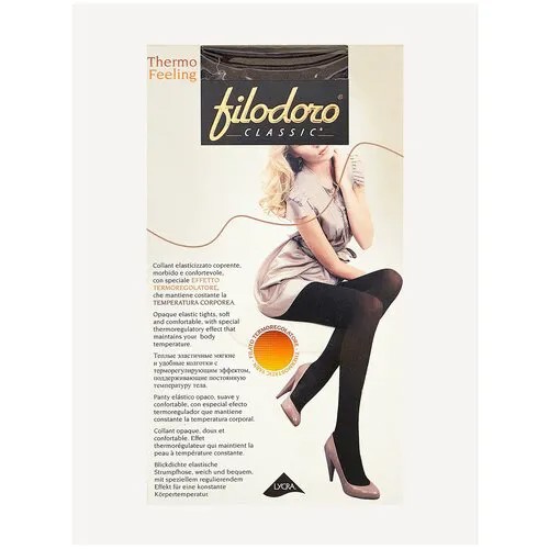 Колготки Filodoro Classic Thermo Feelings, 100 den, размер 4, серый