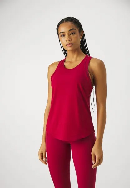 Топ Breathe Easy Run Tank Sweaty Betty, цвет vamp red