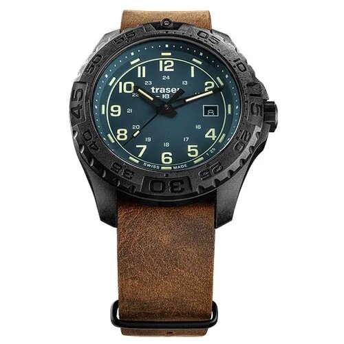 Наручные часы traser P96 outdoor, коричневый, черный