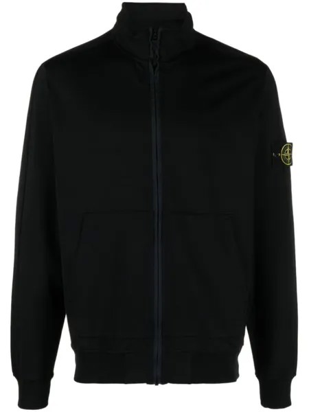 Stone Island спортивная куртка с нашивкой Compass, синий