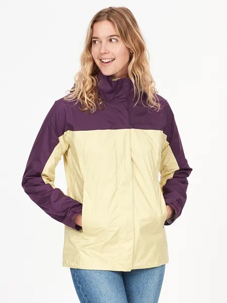 Куртка софтшелл Marmot PreCip Eco, цвет Lila/Creme