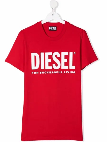 Diesel Kids футболка с логотипом