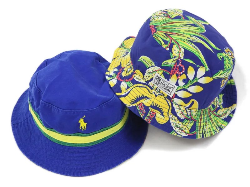 Двусторонняя панама в стиле сафари Polo Ralph Lauren, кепка с цветочным принтом Aloha