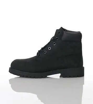 Timberland 6 дюймов для больших детей. Ботинки премиум-класса черные
