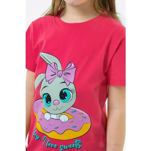 Футболка BONITO KIDS, хлопок, размер 110, красный
