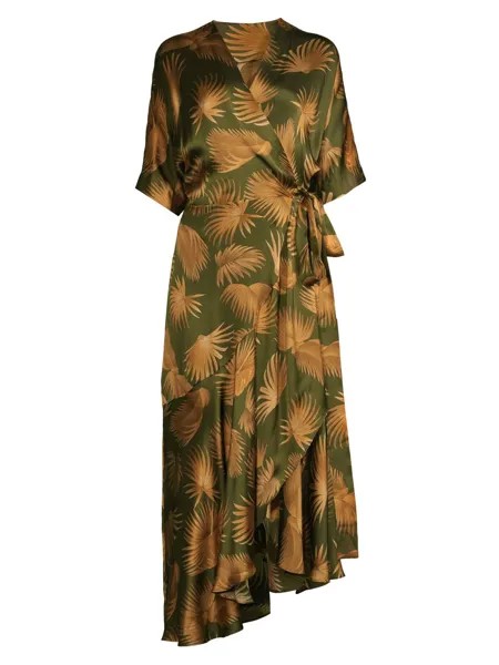 Шелковое платье с запахом Mandalay Ginger & Smart, разноцветный