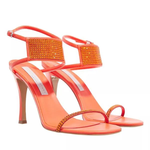 Туфли stella 100 eco alter mat/crystal glow orange Stella Mccartney, оранжевый