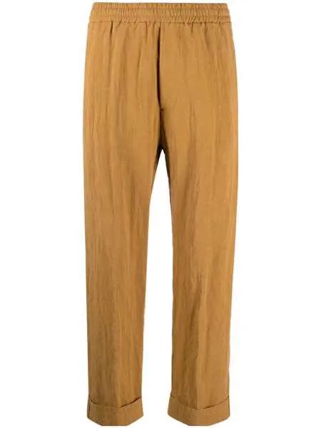 Barena прямые брюки с эластичным поясом