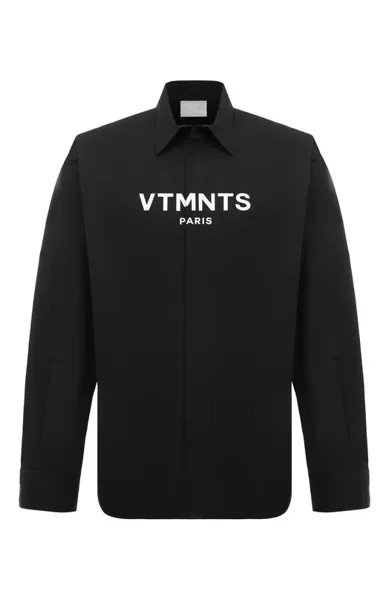 Хлопковая рубашка VTMNTS