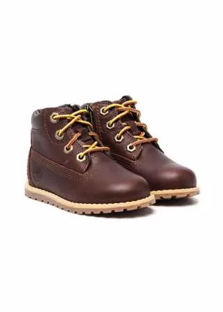 Timberland Kids ботинки на шнуровке