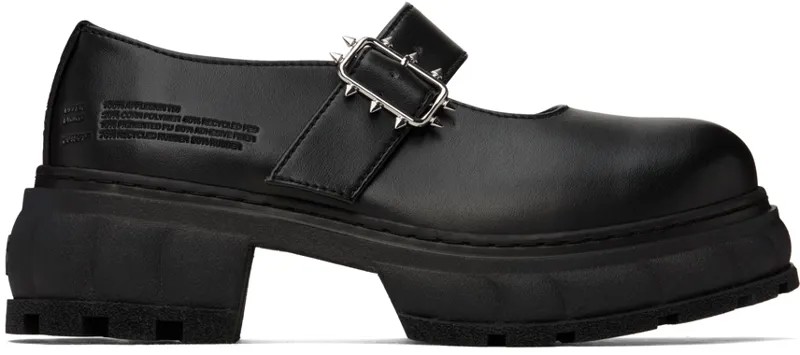 Эксклюзивные черные оксфорды SSENSE Impulse Virón