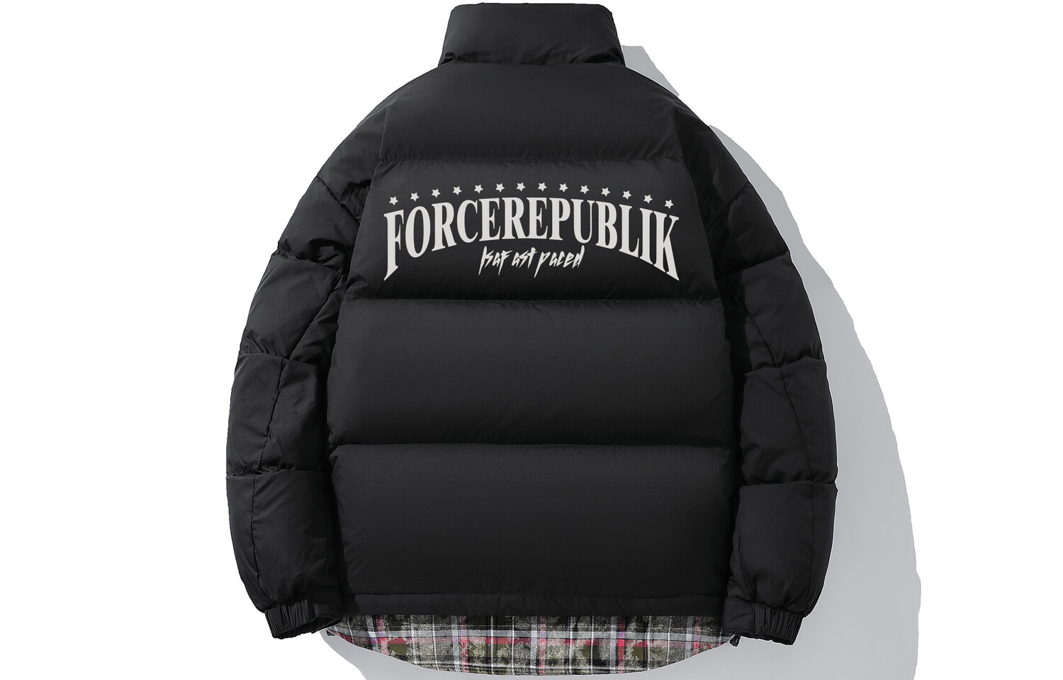 FORCEREPUBLIK Пуховик унисекс, Бежевый