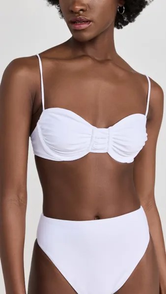 Бикини топ JADE Swim Mia, белый