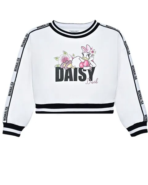 Свитшот с принтом Daisy Monnalisa детский