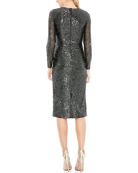 Коктейльное платье Mac Duggal, бронза