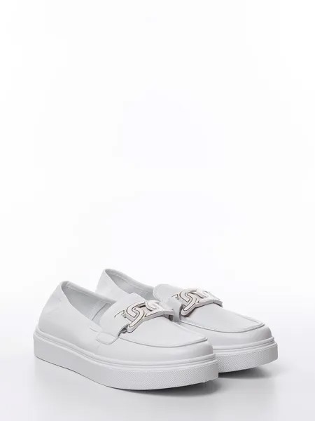Мокасины женские Color Me 6825-2 белые 38 RU