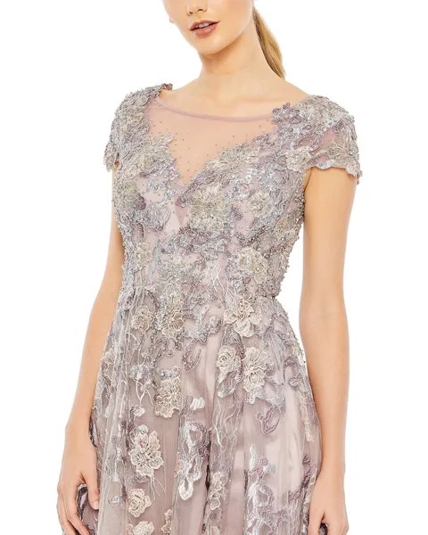 Коктейльное платье Mac Duggal, сирень