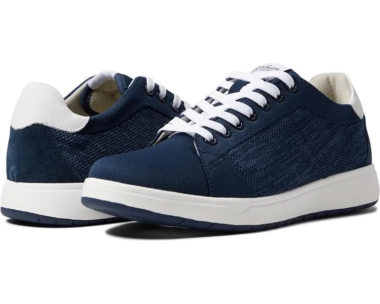 Кроссовки Florsheim Heist Knit Lace To Toe Sneaker, цвет Navy Knit/Navy Suede/White Smooth