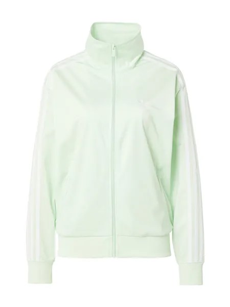 Худи на молнии Adidas ADICOLOR CLASSICS FIREBIRD, цвет Pastel Green