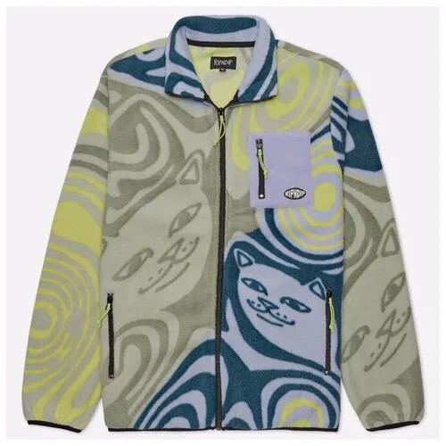 Мужская флисовая куртка Ripndip Hypnotic Polar Fleece фиолетовый, Размер XL
