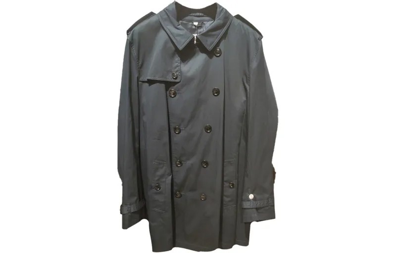 Тренчкот мужской темно-синий Burberry, темно-синий