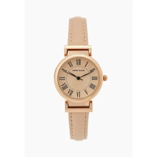 Наручные часы ANNE KLEIN Leather 2246RGBH, розовый, бежевый