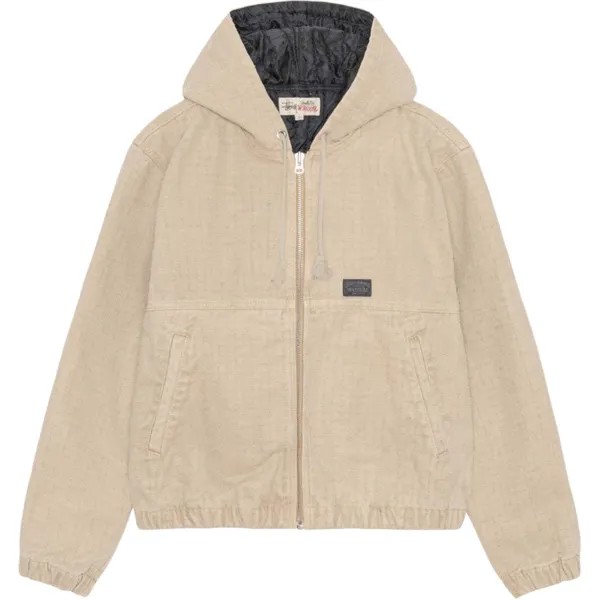 Куртка из иглопробивного полотна Work Stussy, хаки